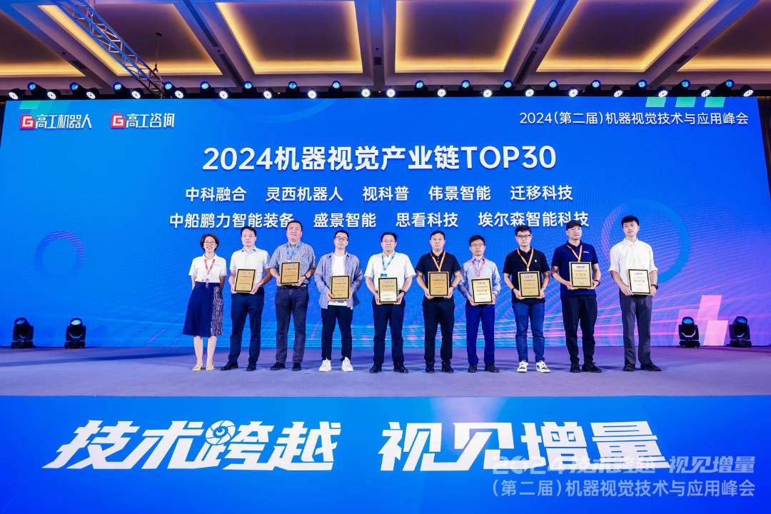 获奖喜报  思看科技入围2024“机器视觉产业链TOP30”！(图3)