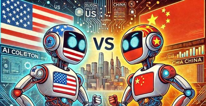 中美AI差距缩小领跑优势扩大！盘点全球人工智能发展格局(图1)