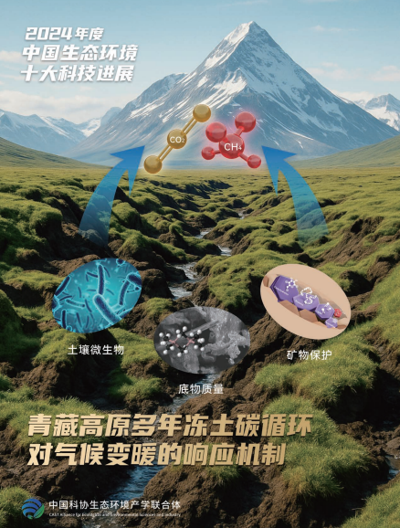 星空体育智能科技：青藏高原冻土融化如何影响气候？2024年度中国生态环境十大科技进展发布(图2)