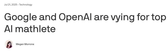 奥数金牌只是序章！OpenAI谷歌彻底打脸预言家AI巨浪势不可挡(图3)