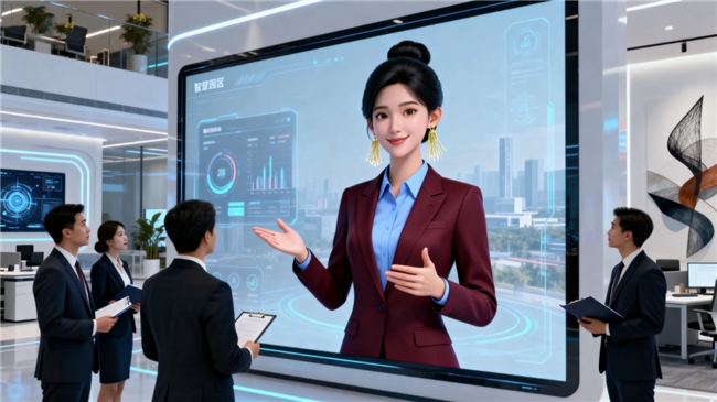 星空智能科技：AI数字人公司技术深探全息舱数字人和大屏互动成AI展厅标配(图2)