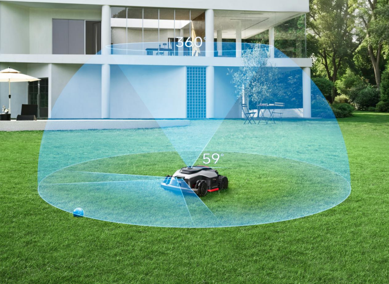 追觅割草机器人亮相AWE展示激光雷达感知等技术(图1)