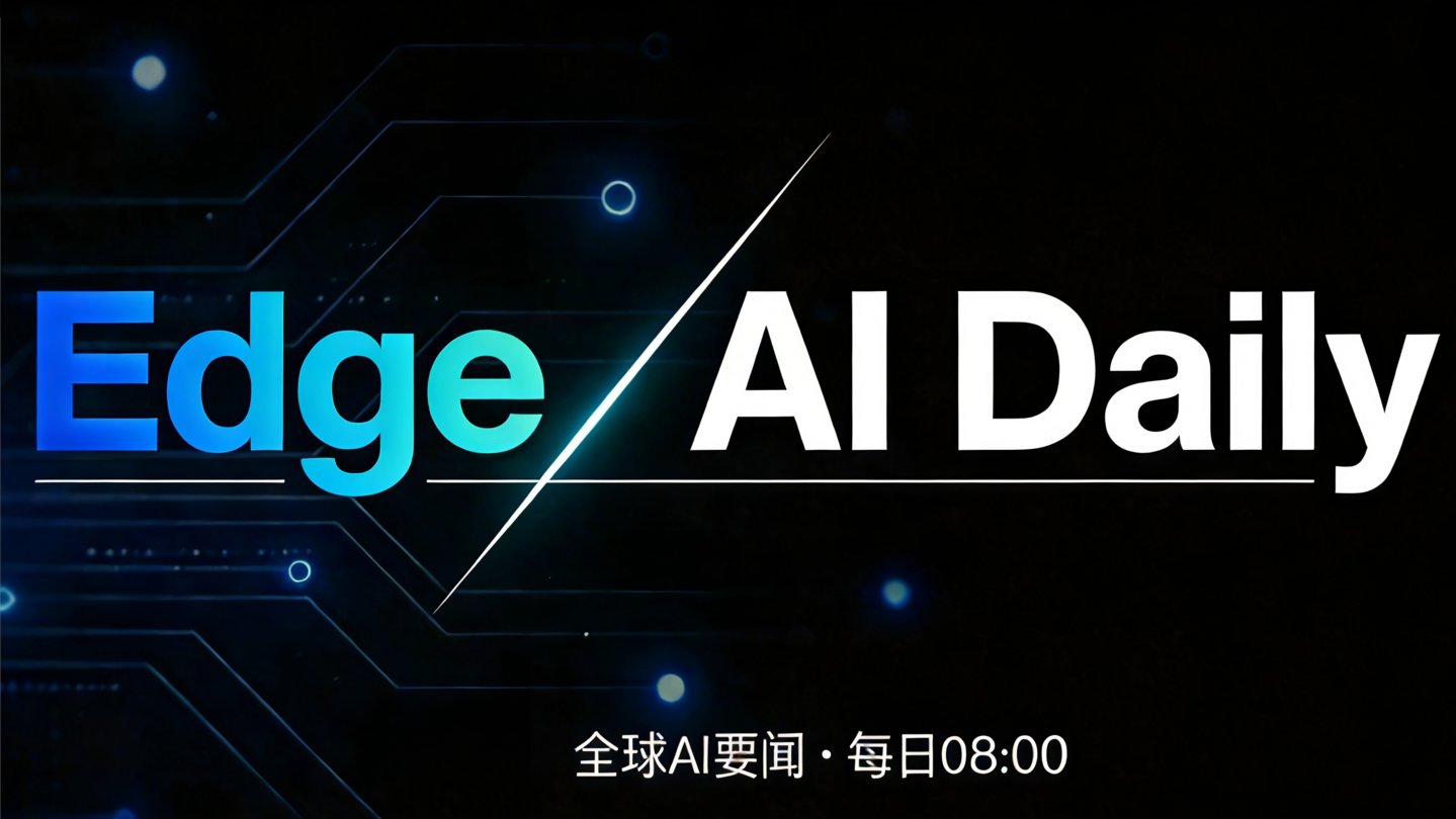 星空智能科技：EdgeAIDaily早报（4月15日）(图1)